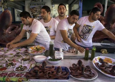 The Sicilian octopus vendor