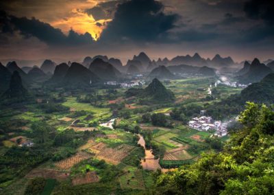 Late afternoon in Guilin